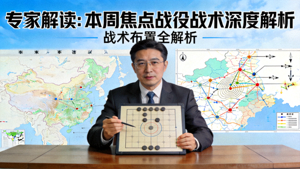 专家解读战术分析视频封面图，深度解析本周焦点战役战术布置